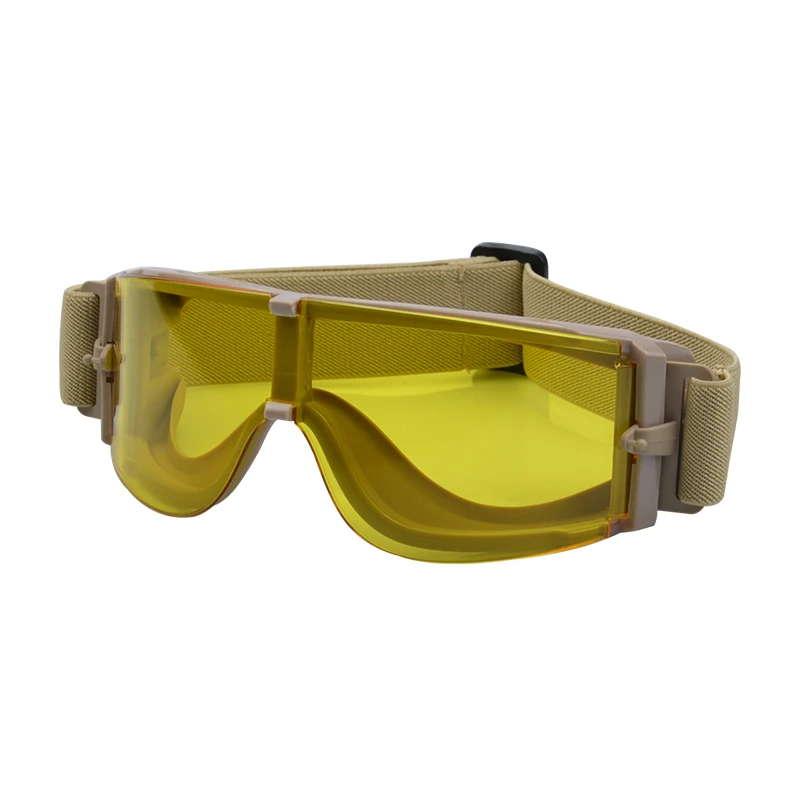 Green gary Promotion Shooting glasses outdoor clear goggles grade men tactical goggles