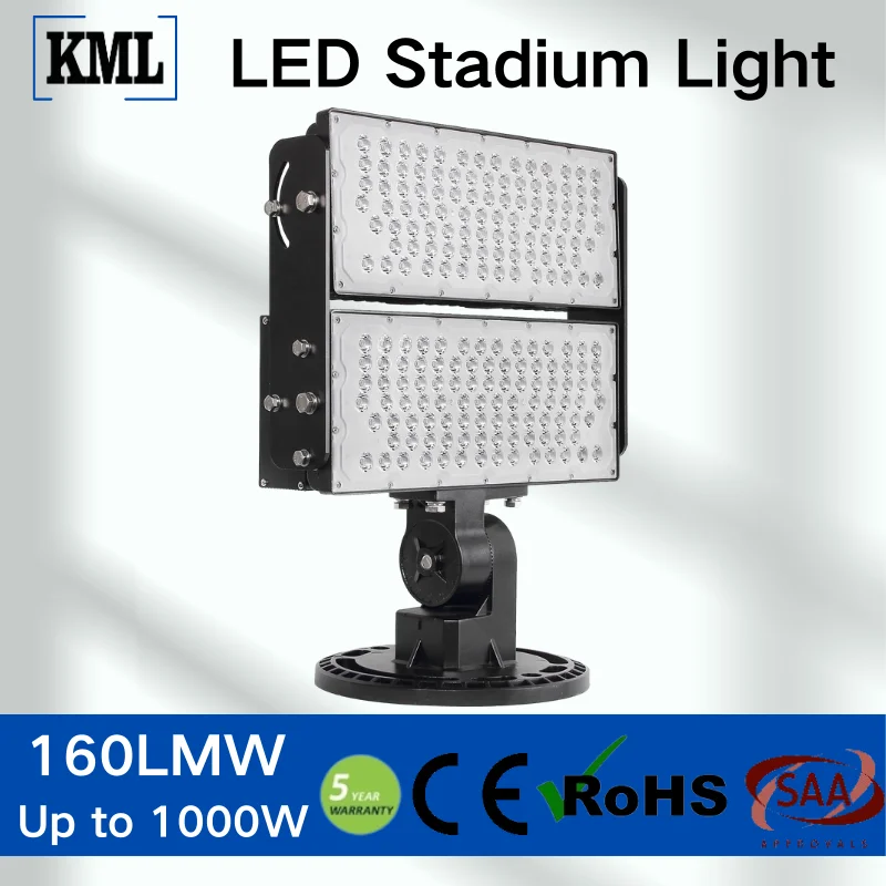Заводские наружные светильники 160 лм/Вт Hi Power 800 Вт IP65 Sport Field Lighting Led Sports Light с лучшим обслуживанием