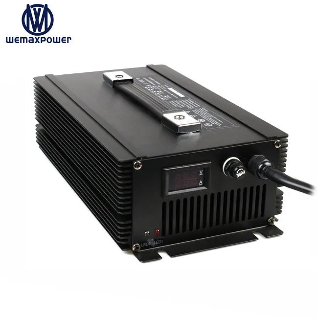  Зарядное устройство WEMAXPOWER для литиевых аккумуляторов 12 В 60 А 14 6 Ач