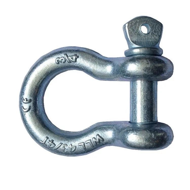 US type grillete high tensile steel galvanized drop forged grillete