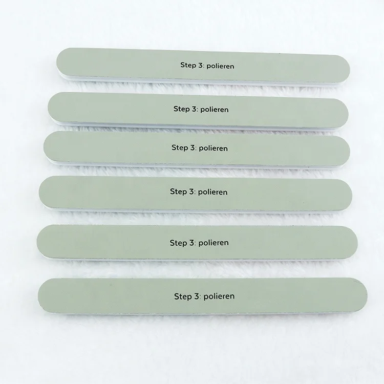 Ziri wholesale High Quality 3 in 1 Nail File customized polish nail file manicure