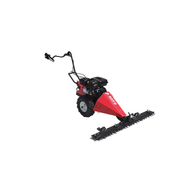 6.5HP 4-stroke Gasoline Lawn Mower Mini Scythe Mower Grass Cutter Machine  with CE Grass Cutter Farm Weeding Machine