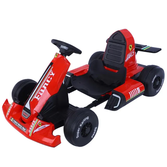 Newest adjustable length 4 wheels electric go kart electric kart car for adults children