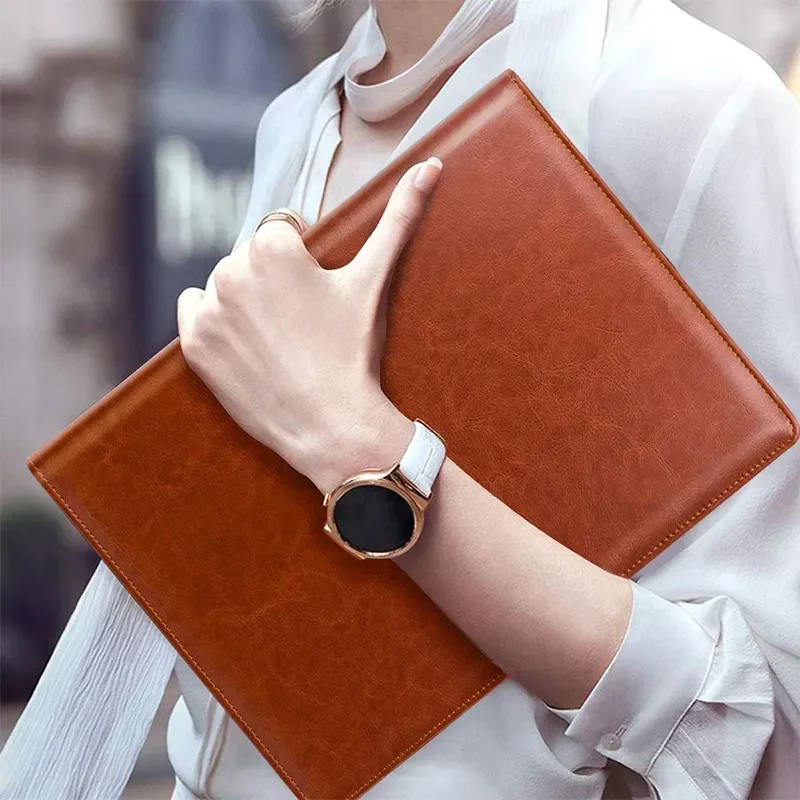 Resume Portfolio Folder Leather Interview Portfolio Business Portfolio Organizer with Legal Pad Folder Clipboard