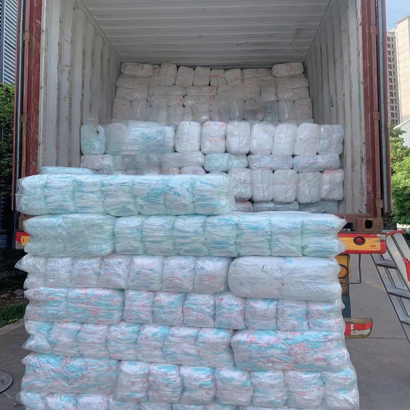 Best Selling Baby Diaper Manufacturing Plant Soft Skin Disposable Baby Diaper Nappies