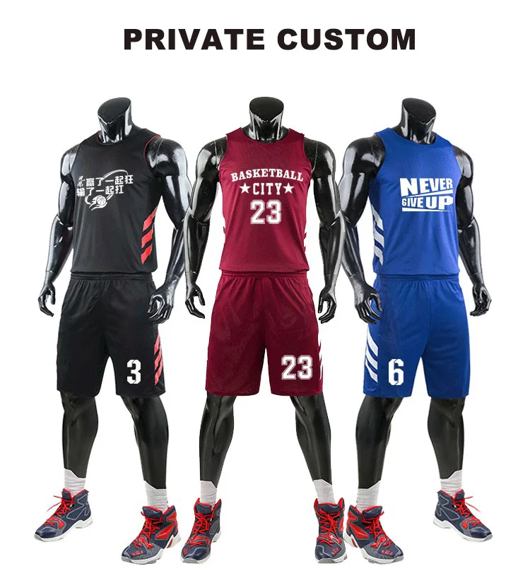 OEM Blank Latest Sublimation Jersey Basketball Print Color Red Dresses Plus Size Design Logo Custom Reversible Basketball Jersey