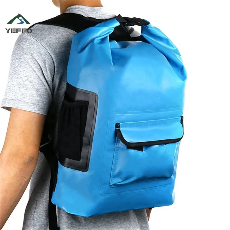 Factory Wholesale Waterproof Backpack Dry Bag Rucksack for Cycling Hiking Trekking Commuting and Kayaking