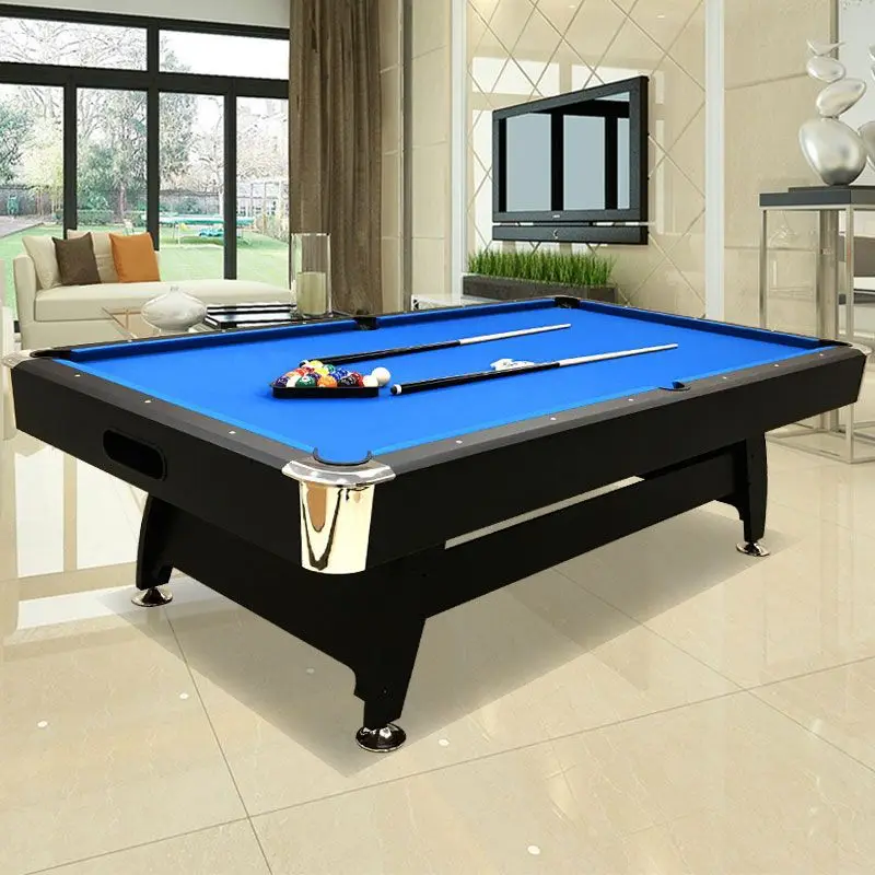 Factory Stock High Quality MDF Top 8ft Classic Pool Billiard Tables For Family