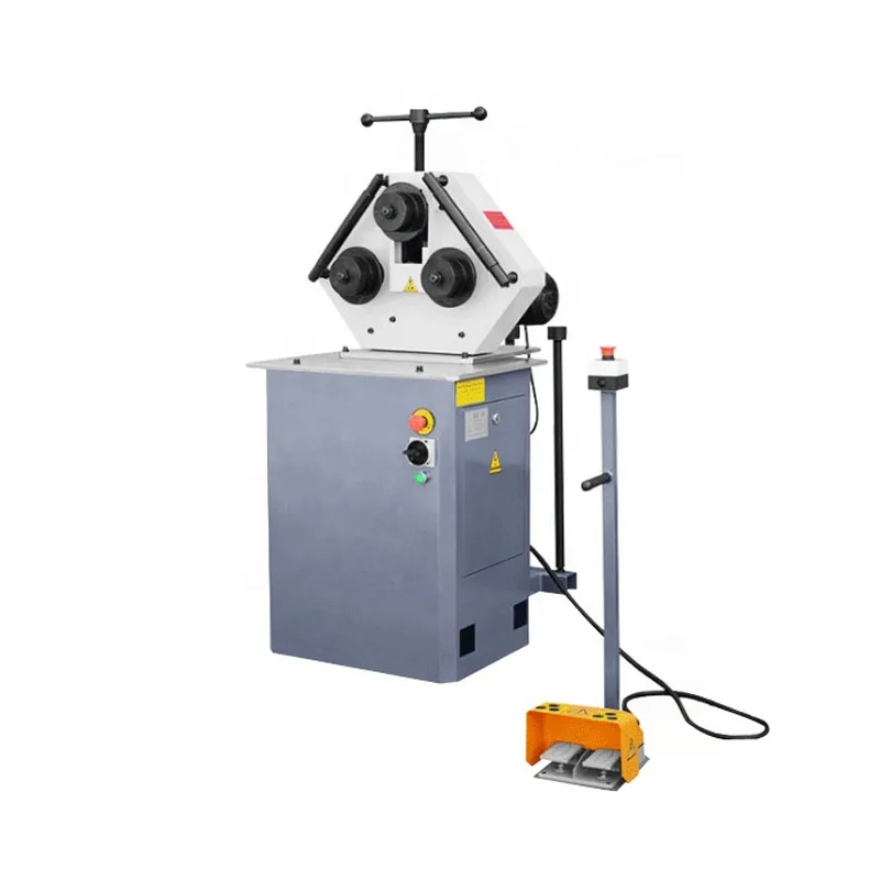 RBM40HV Pipe Angle H Beam Flat Bar Manual Section Profile Bending Machine