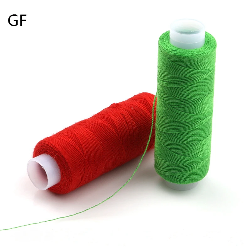Exfactory Price 12colors  a set 150Yards Small Spooll 40 2 Household DIY Sewing Machine Thread 100% Polyester Thread For Sewing