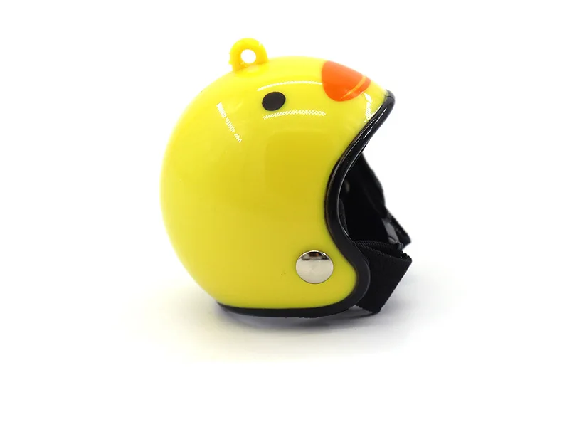 Wholesale Yellow Duck Chicken Helmet, Bird Hard Hat, Pet Quail Pigeon Protective Headgear, Small Animal Supplies