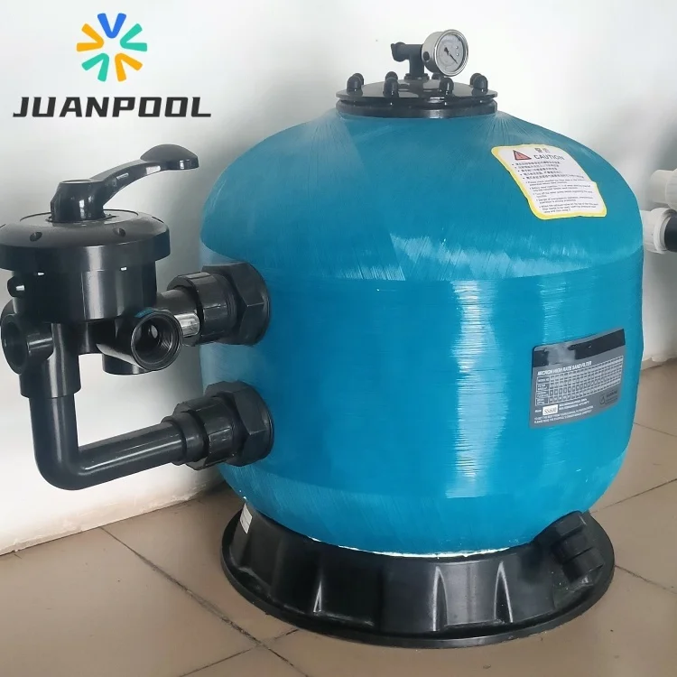 New Arrival Blue 800Mm Filtration Equipment Swimming Pool Filter System For In Ground Pool