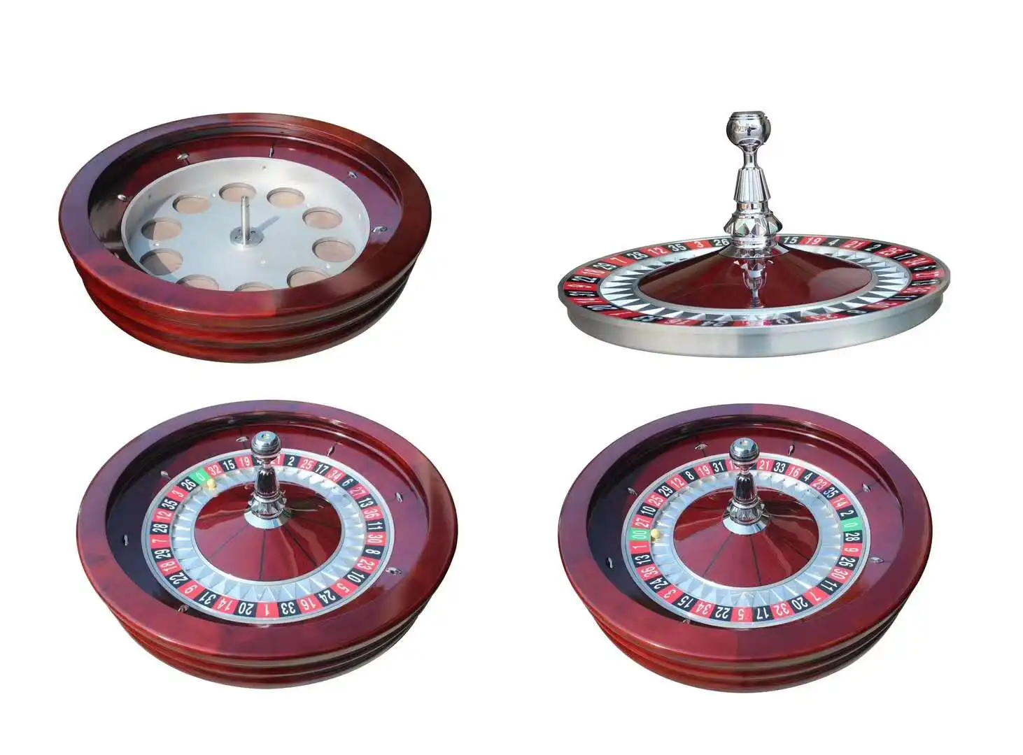 32INCHES solid wood roulette wheels wholesale