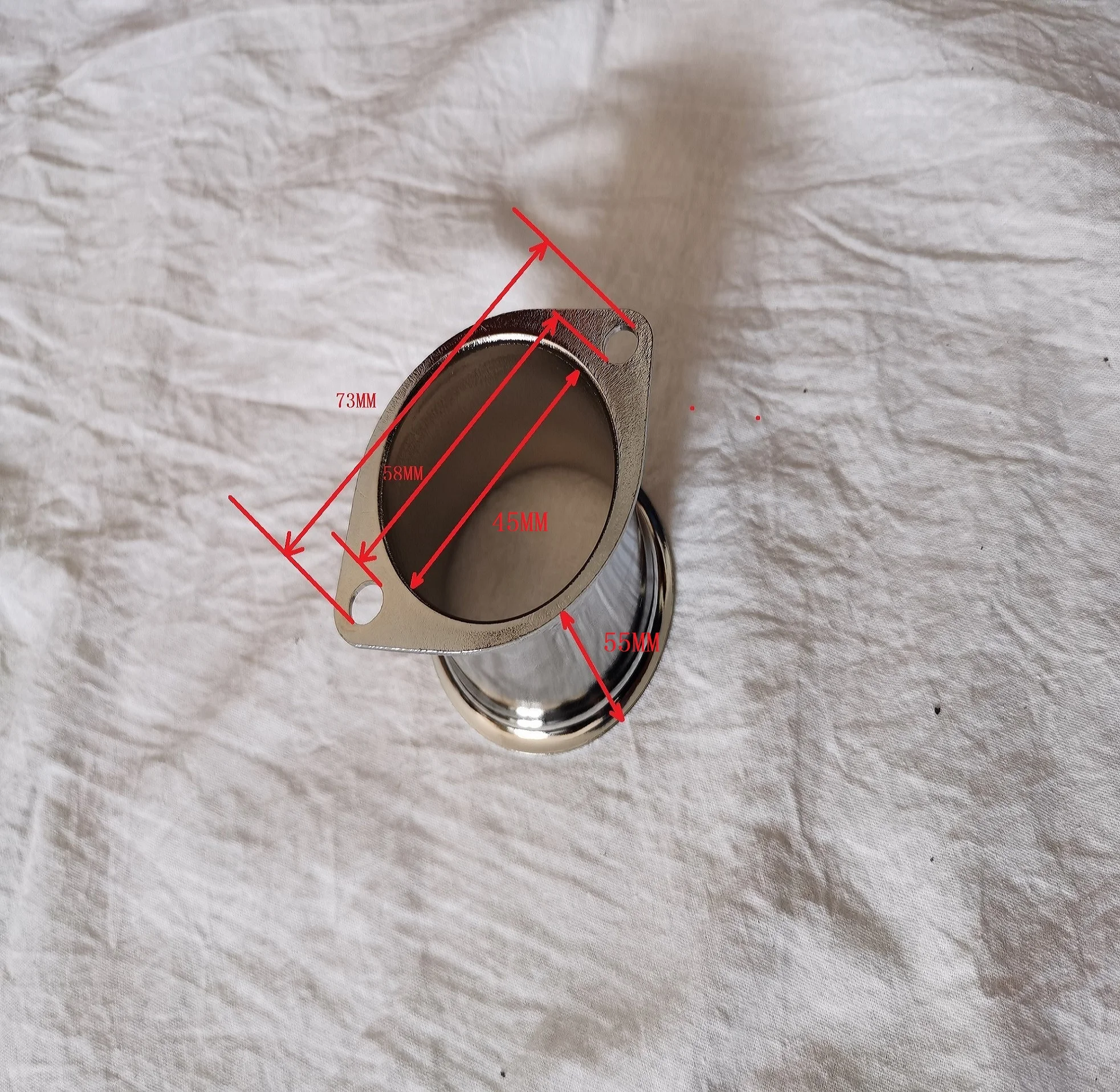 wp33-1-3-55-45 AIR HORN  APPLY TO WEBER DELLORTO carburetor   height is 55mm HOLE IS 45MM