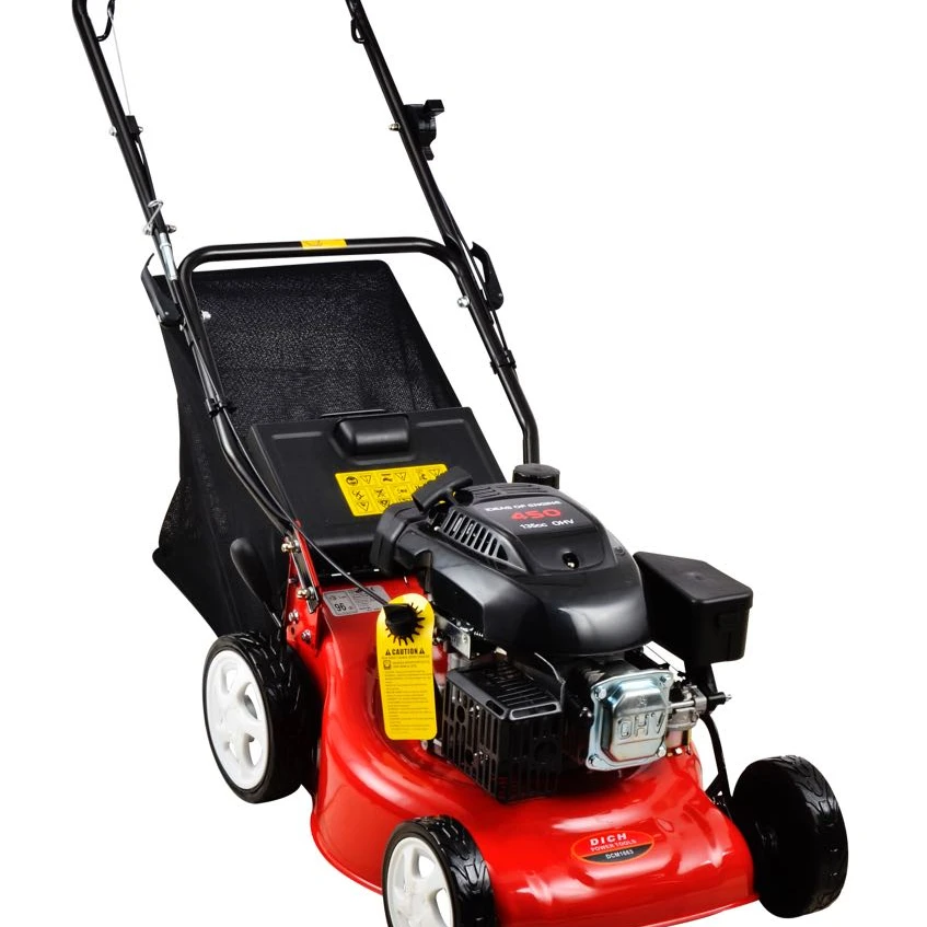 Factory Gasoline Lawn Mower with wheel Lawn Mower 6.0HP Lawn Mower