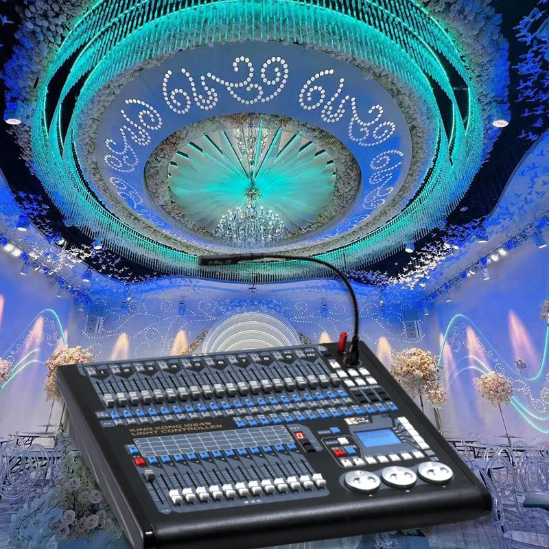 Консоль освещения сцены 1024 канальный контроллер света Dmx R20 библиотечная световая консоль поддержка RDM Artnet Midi