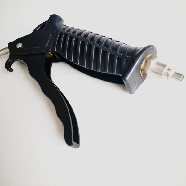heavy duty air compressor tool cleaning black POM plastic pneumatic dust blowing blower gun with 5 Meters PU hose