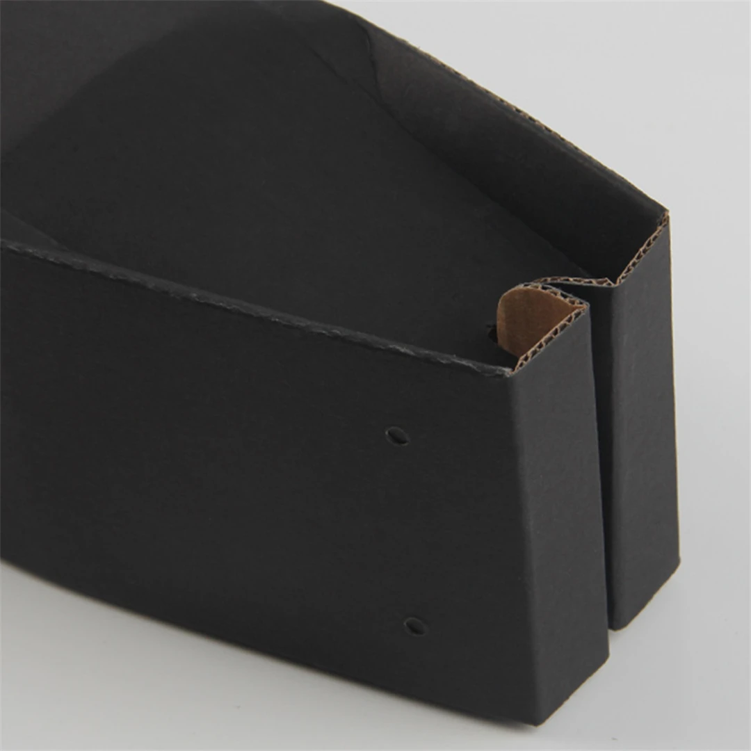 Guangdong black kraft paper box custom paper black red wine gift box packaging