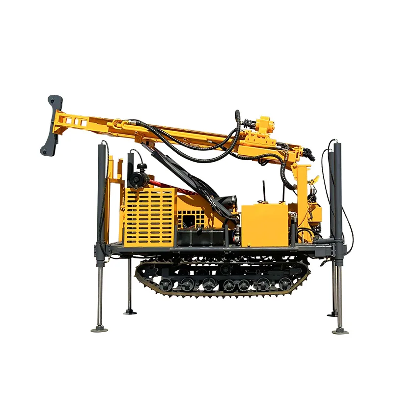 Water pneumatic dual-purpose drilling rig Hydraulic water well drilling rig machine