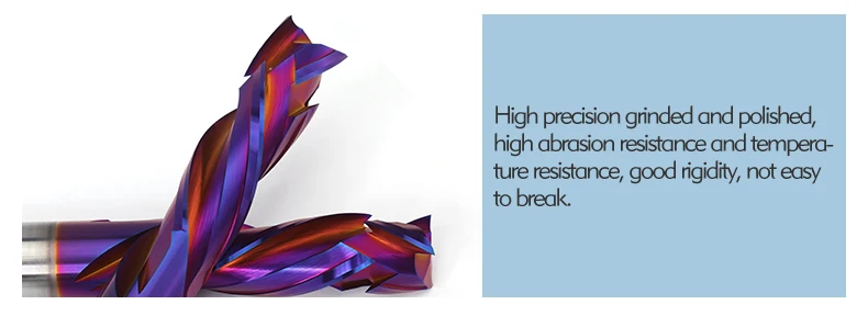 Solid Carbide 3 Flute Up and Downcut Milling Cutter 3 Flute Compression End Mills For Woodworking