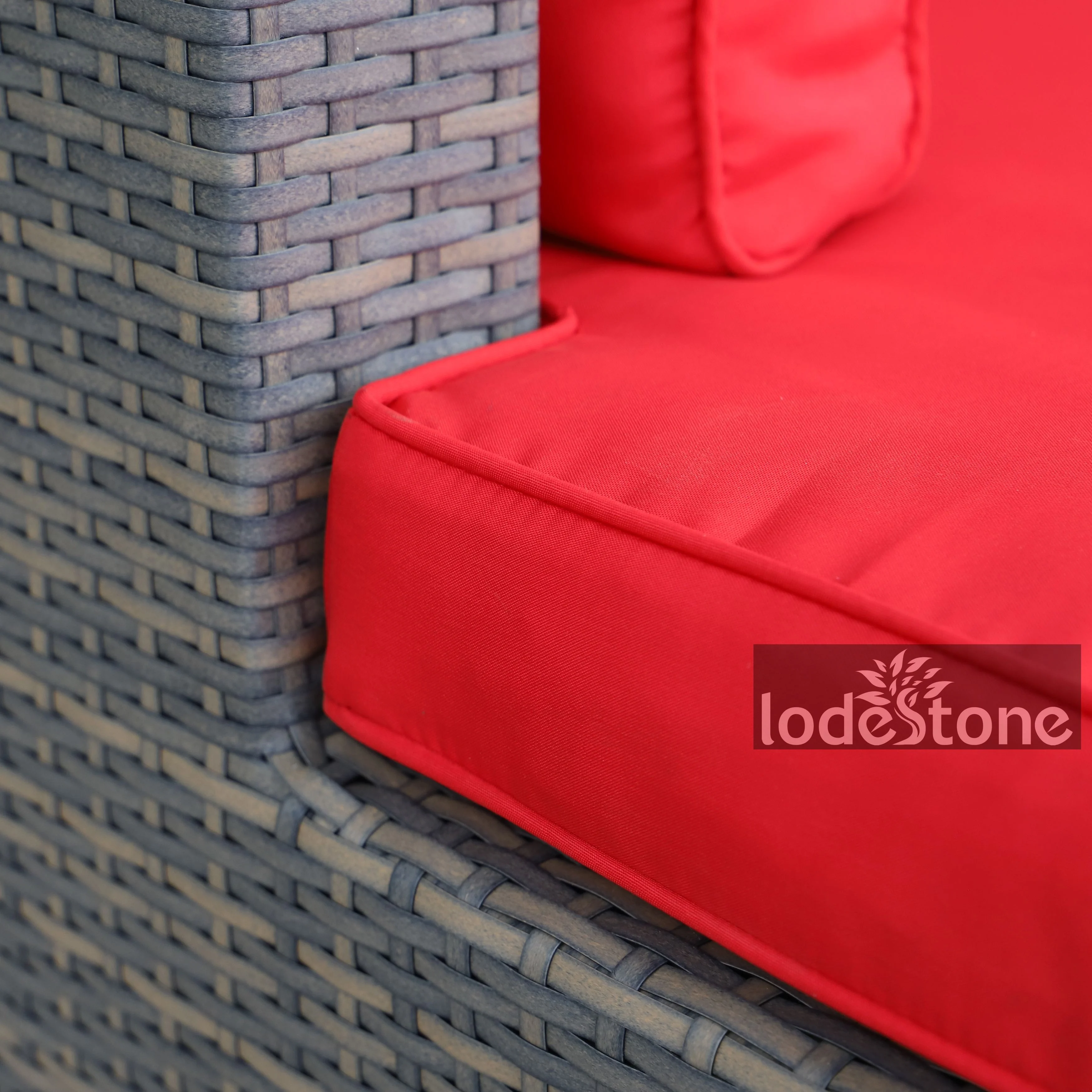 3pcs Best selling KD Wicker Outdoor Corner Sofa Set Garden Sofa Rattan