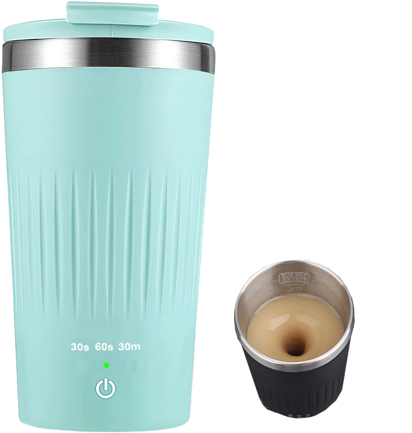 High Quality customized logo Coffee Cup Insulated Stainless Steel Coffee Mugsfor regenration meal powder