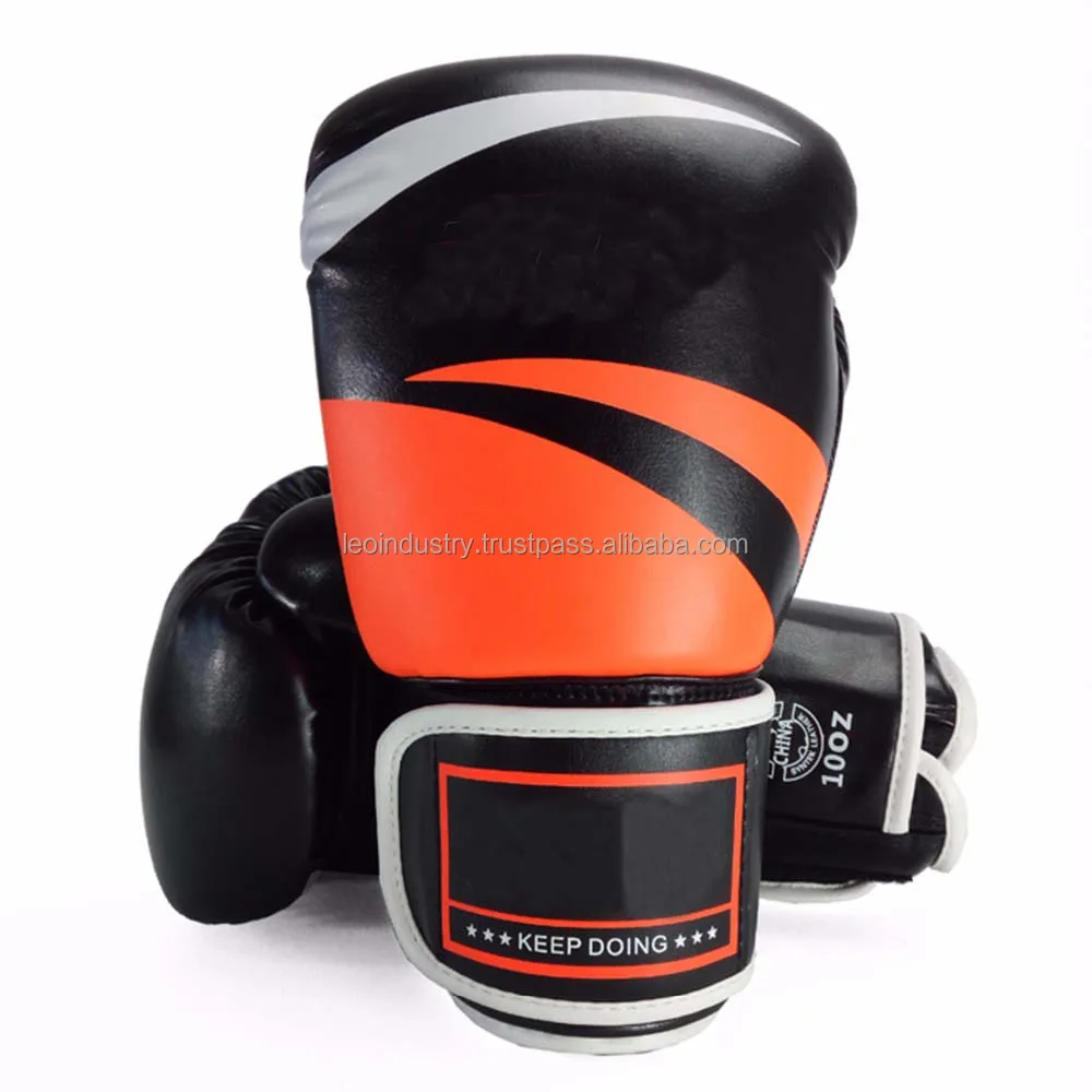 Gym Boxing Training Leather PU Boxing Gloves