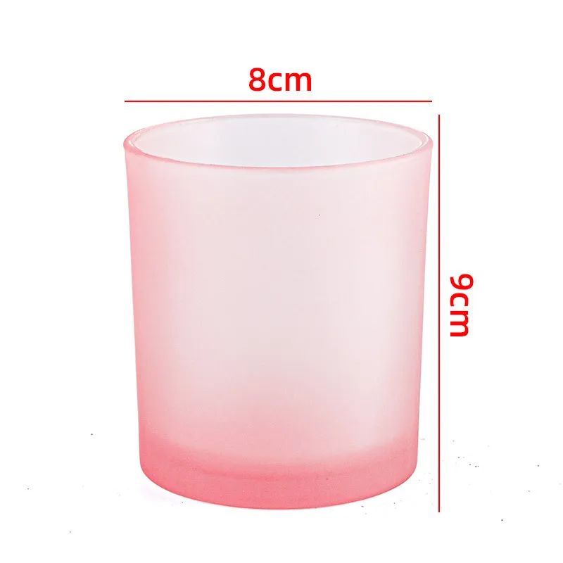 Hot sale productsWholesale Luxury glass Candle Jar household Scented Glass Aromatherapy candle