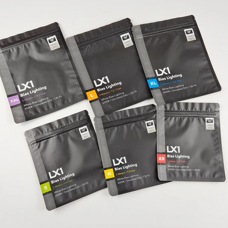 Алюминиевая фольга с 3 боковыми уплотнители на молнии