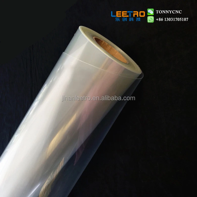 Clear PET Double Sided Adhesive Cold Laminating Film For Photo