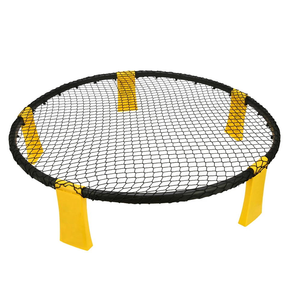 Spikeball Standard 3 Ball Kit Game for Backyard Lawn Park Outdoors Indoors Sports Beach Volleyball Net Spikeball Game Set