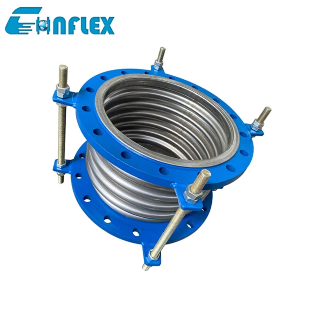 DN100 Metal Bellows Type ANSI,DIN, Carbon steel flange 6.0Mpa Steam Expansion Bellows