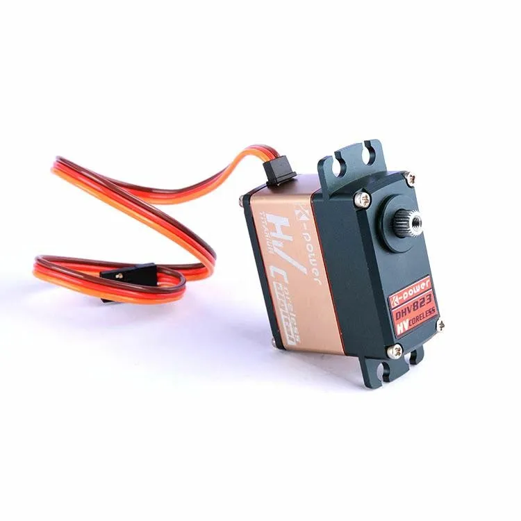 waterproof servo K-power DHV823 Digital coreless metal gear 15kg  programmable arduino Servo for underwater equipment