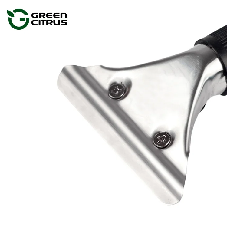 Rubber Washer Extendable Window Scrubber Squeegee with Telescopic Handle