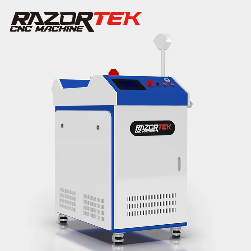 Raycus 2000W Fiber Laser Cleaner Machine Stainless Steel Metal Sheet Cleaning with Raycus Brand Laser Source
