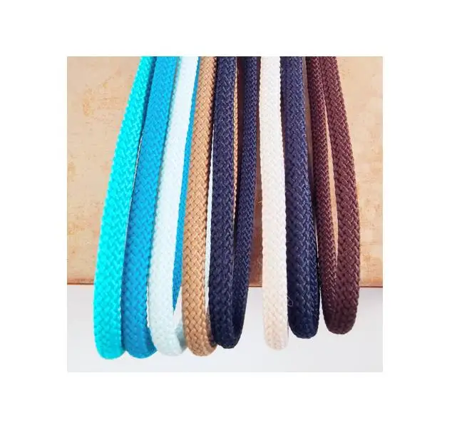 Wholesale 2mm 3mm 4mm 5mm 6mm 8mm 10mm twisted macrame cord Polyester compound rope