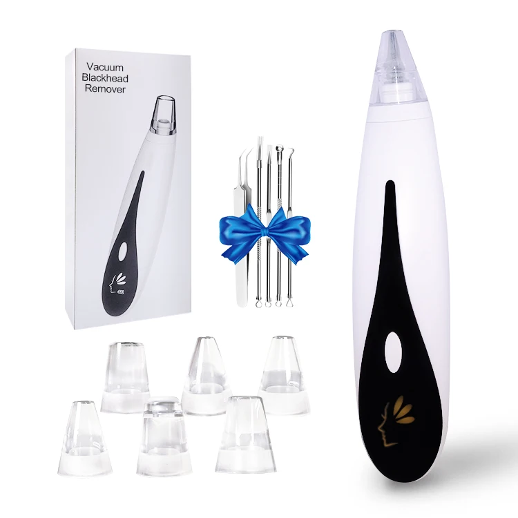 Wholesale Electric Facial Cleaner Come Done Extractor Tool Kit Nose Pore Suction Vacuum Blackhead Remover