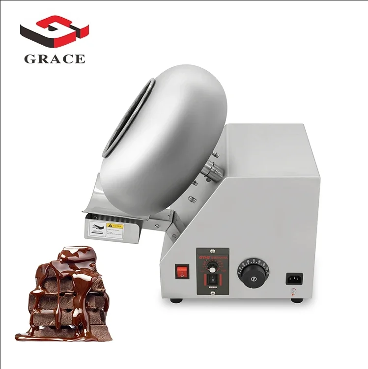 Grace Commercial Candy-making Machine Coating Chocolate Sugar Polishing Pan