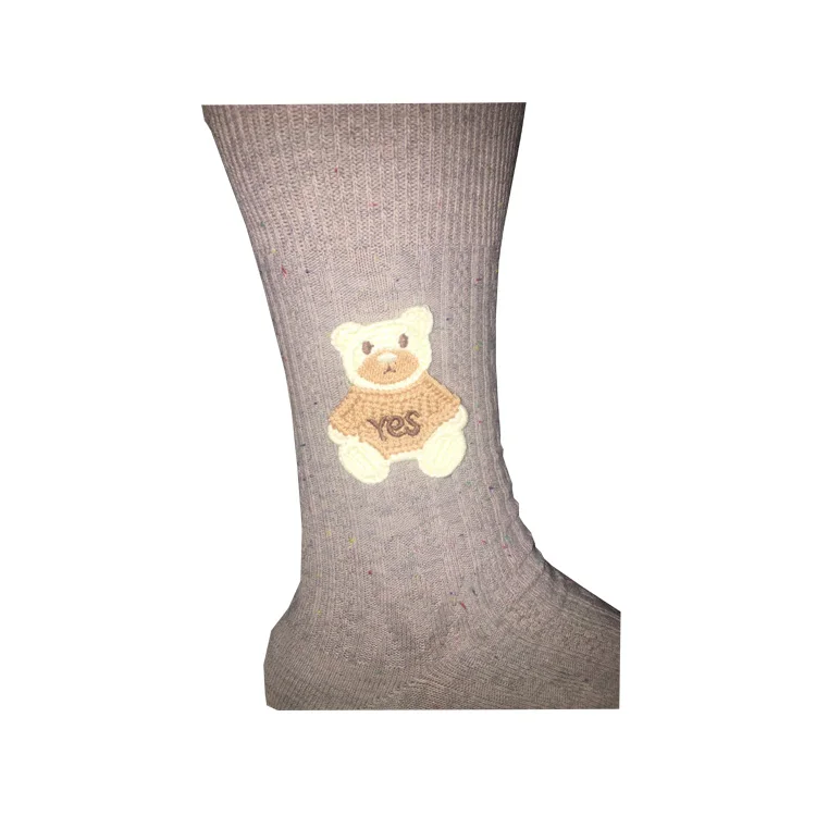 mini bear embroidery patch for baby garment patch for baby shoes