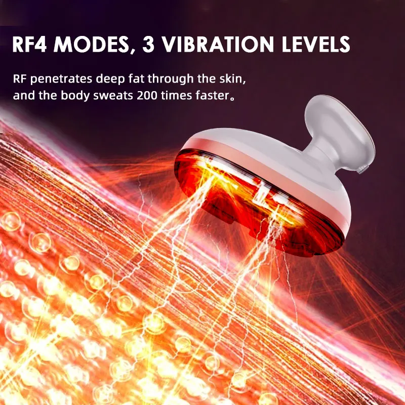 Electric Anti-Cellulite Fat Burner Reduce  heating scraping anti cellulite dredging meridian massage device