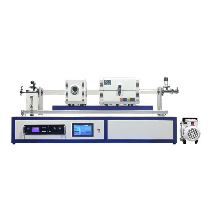 Basic PECVD furnace for deposition of graphene on silicon substrates