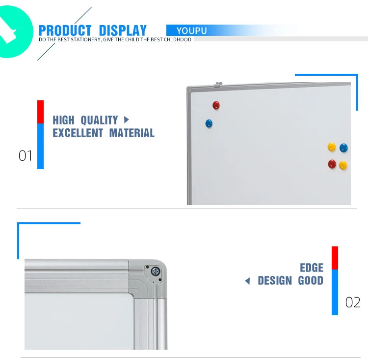 Factory Manufacturer Custom Teaching Magnetic Whiteboard Writing Notice Board