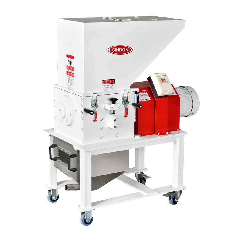 High quality and small capacity plastic crusher shredder soundproof crusher rubber crusher machine