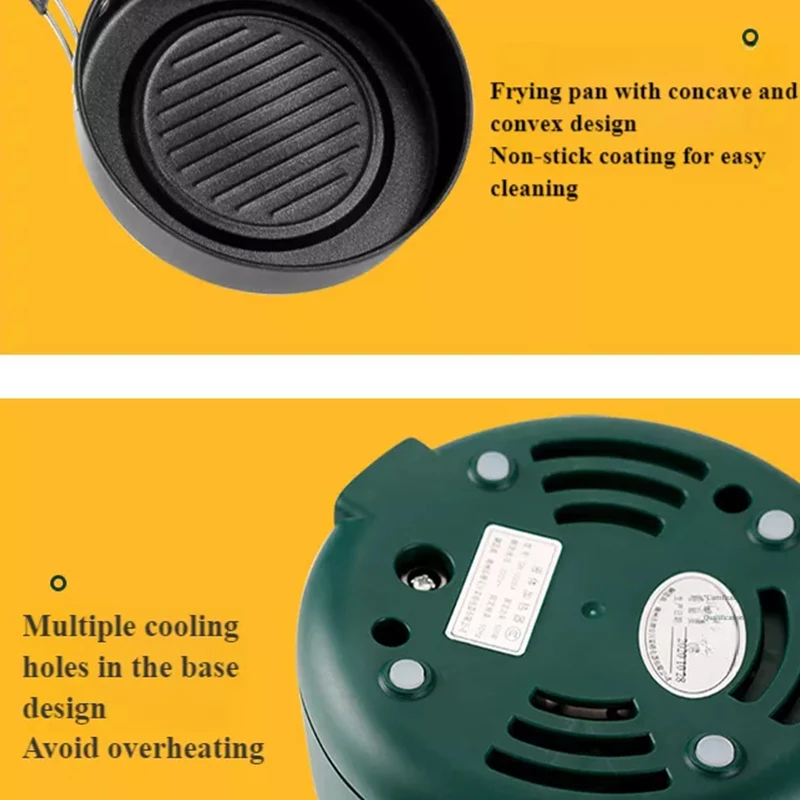 Amazon Top Seller 2022 Portable Outdoor Camping Kitchen Electric Cookware Set Stainless Steel Folding Pot Pan Cooking Set