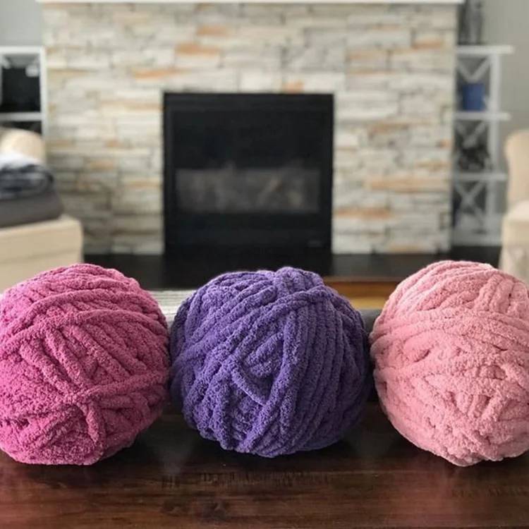 Не сужающийся книзу массивный yarncrafts уютный петля вязаный крючком крученая пряжа; Одежда с отделкой: 