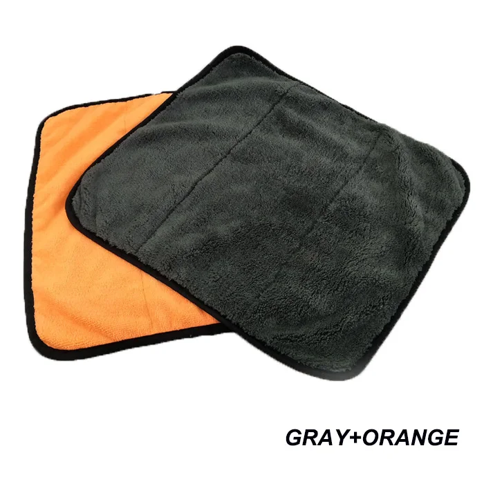 coral velvet microfiber towel for car wash 800gsm