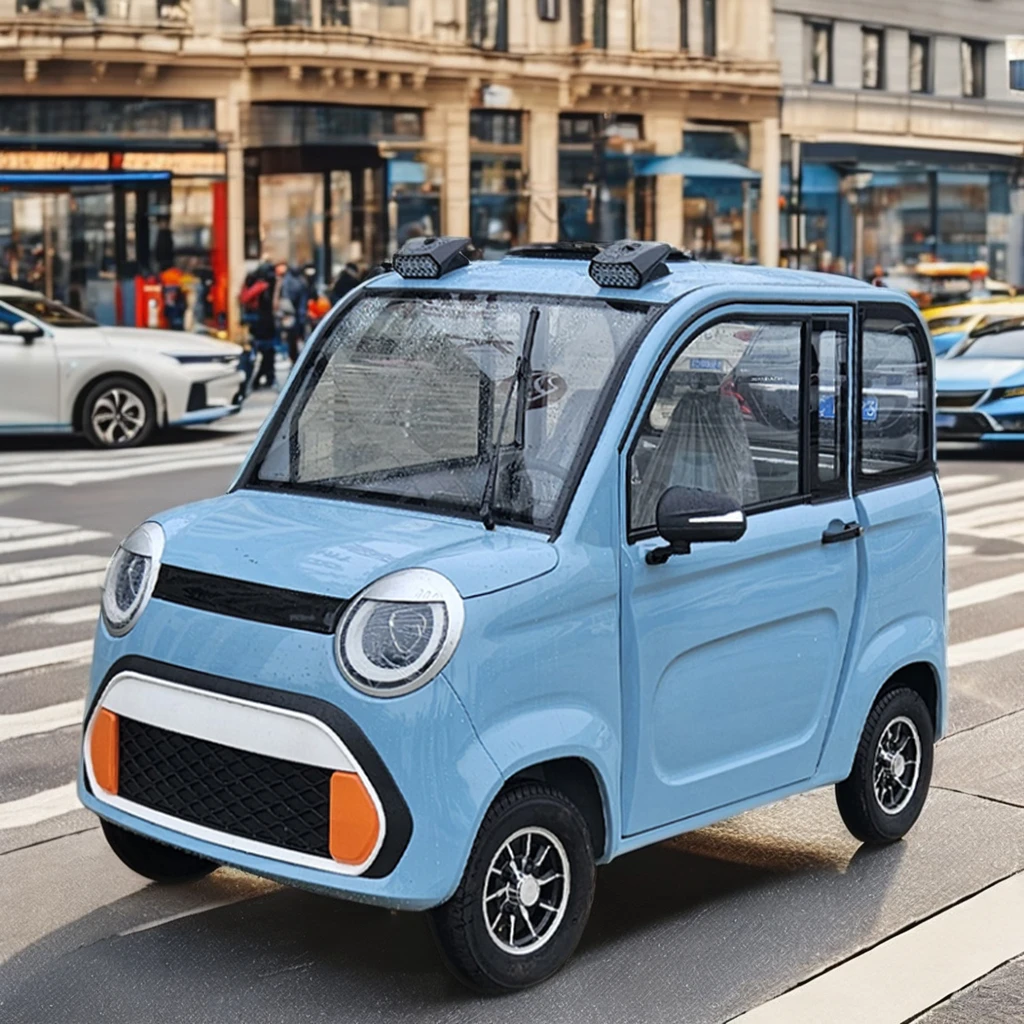 Powerful 1500w 60v 58ah 4 Seat Adult Small Home Looking Mini Four-seat Electric New Energy Vehicle