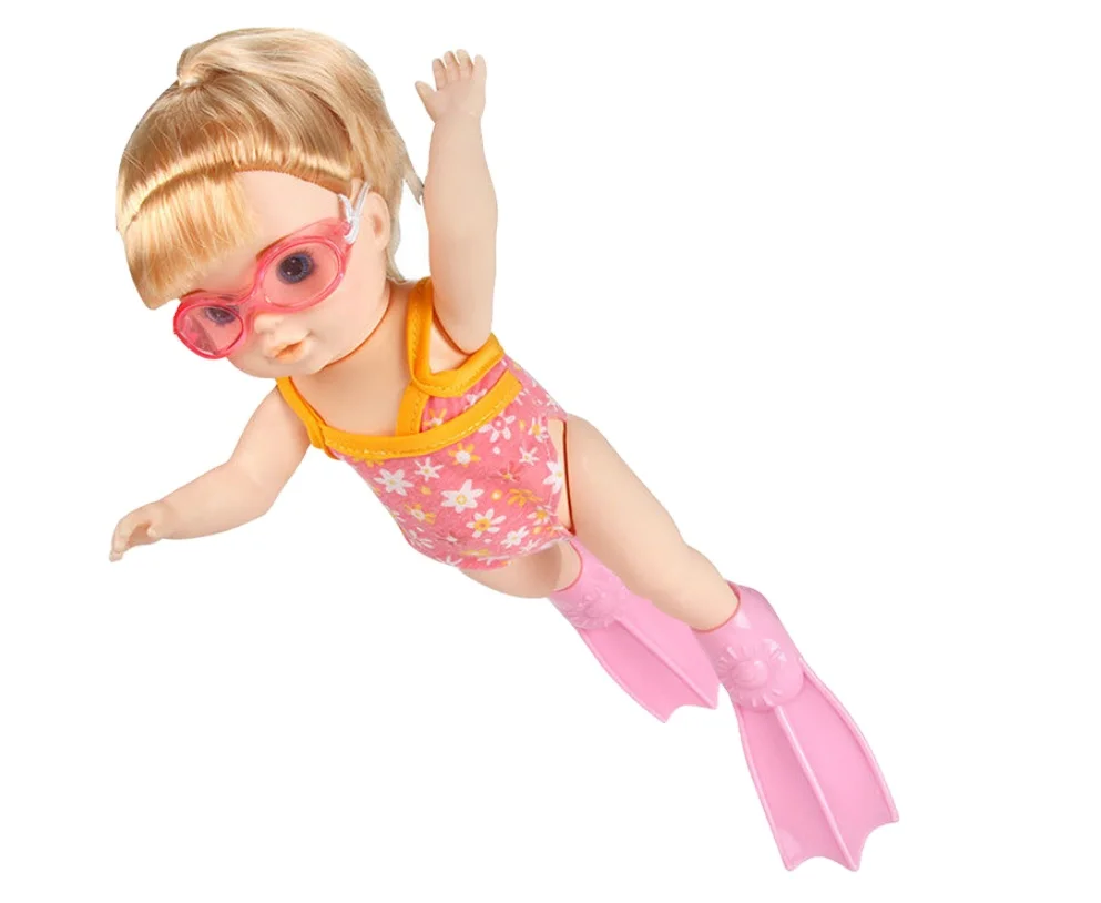 Electric Simulation Baby Swimming Doll Toy Educational Dolls&Accessories Bath Toy Doll