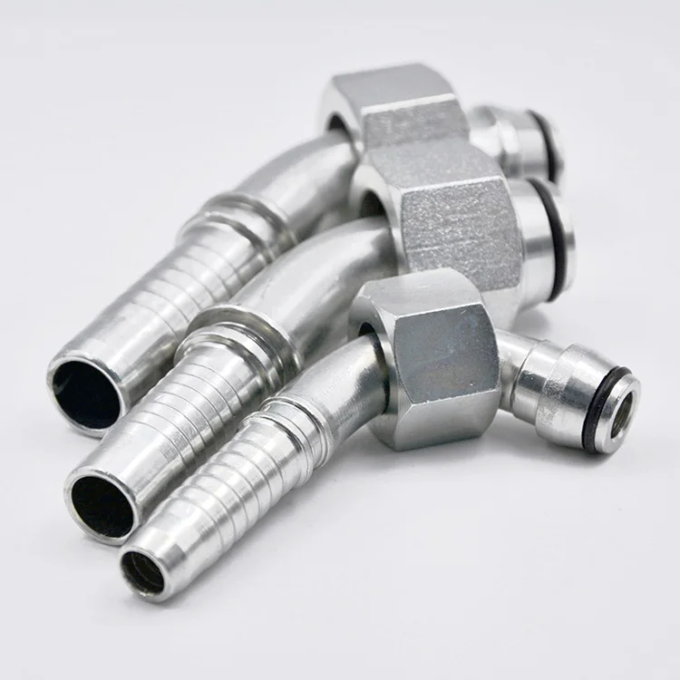 Customized High Quality Male Orfs Hydraulic Elbow Hose Pipe Fittings And Ferrules Distributor