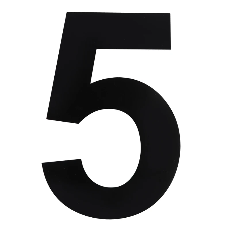 
Brushed 304 Stainless Steel metal letters for Address Hotel Room Number and Door Number 